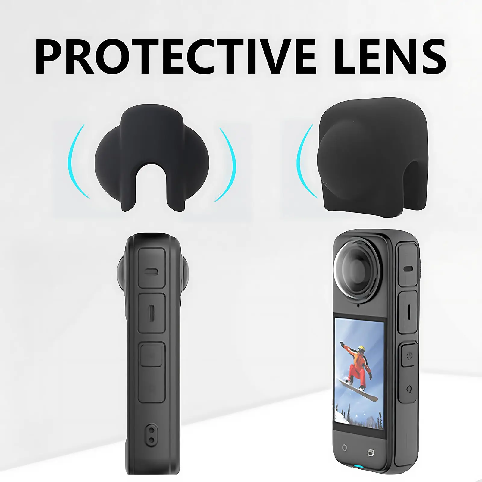 Крышка объектива для Insta360 X4 Защитная крышка аксессуары камеры Insta 360 защита от