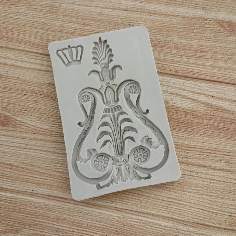 Y166 винтажный тисненый узор шоколадные конфеты сахар ремесленная форма для пасты