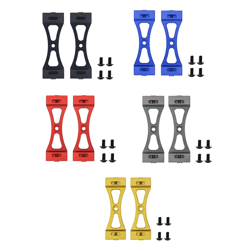 

2Pcs Metal Bracket for Wpl B1 B14 B16 B24 C14 C24 B36 Mn D90 D91 Rc Car Upgrade Metal Diy Parts Kit