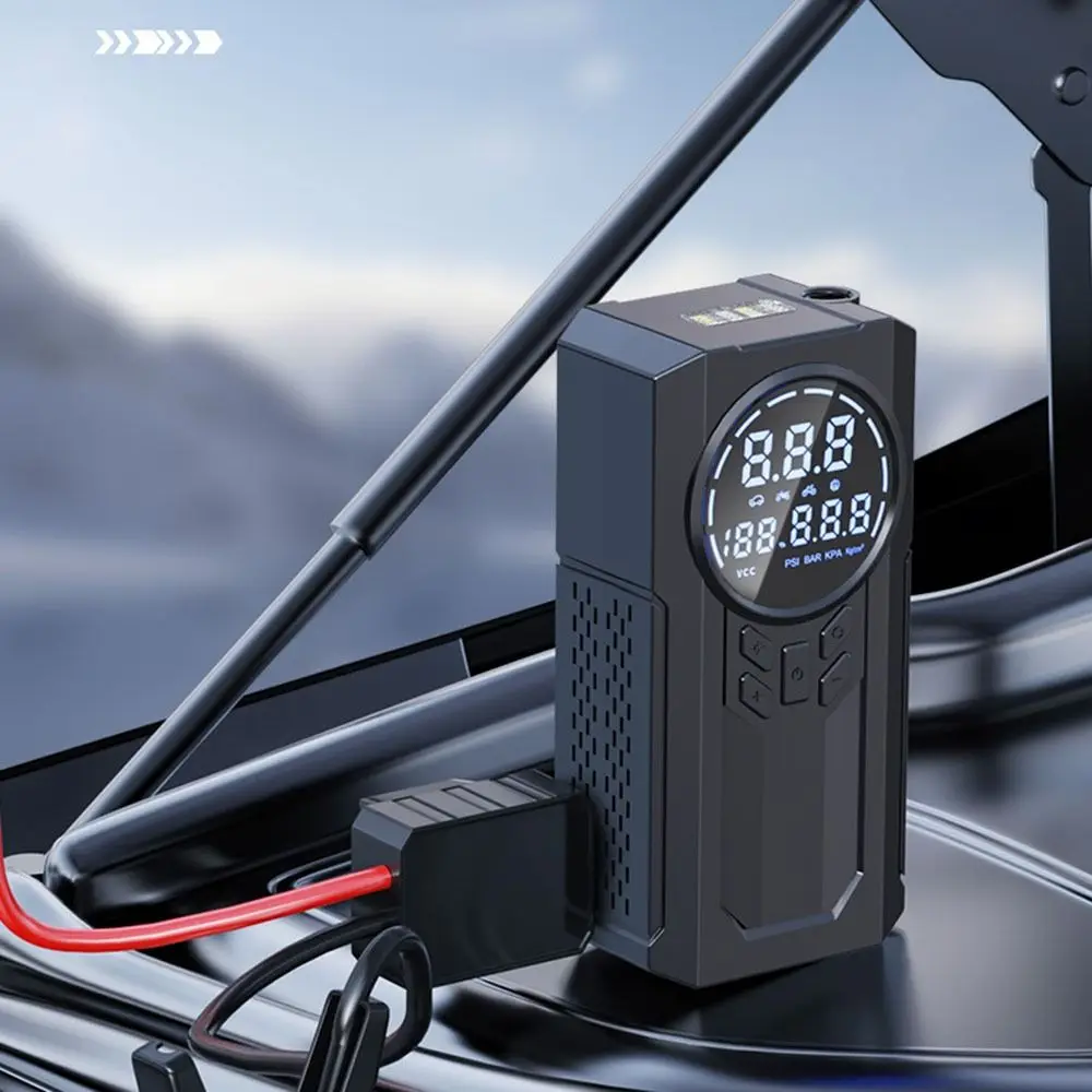 Мощный насос для накачивания автомобильных шин беспроводной быстрый
