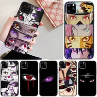 bandai naruto eyes phone case for iphone 11 12 13 pro max 7 8 plus x xr xs max se 2020 13 mini case cover