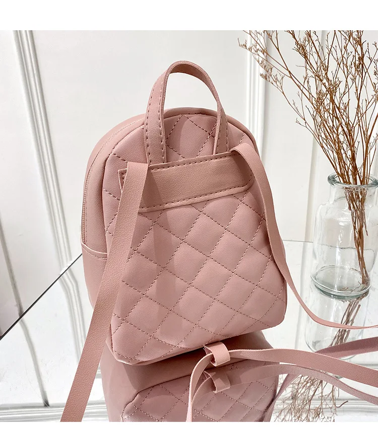 PU Leather Mini Women' Backpack Multi-Function Ladies Phone Pouch Pack Ladies School Backpack Shoulder Bags for Women mochilas