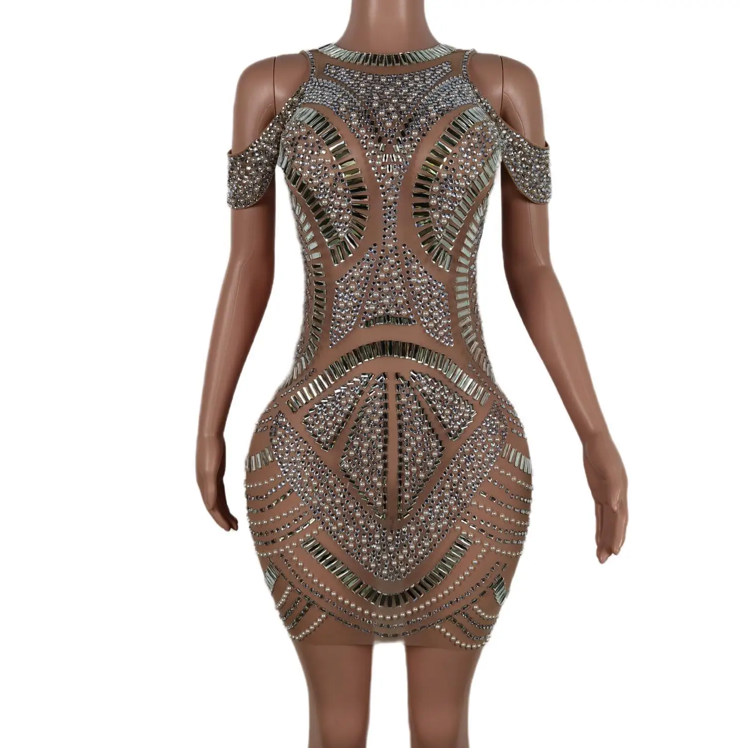 Женское сценическое платье для ночного клуба