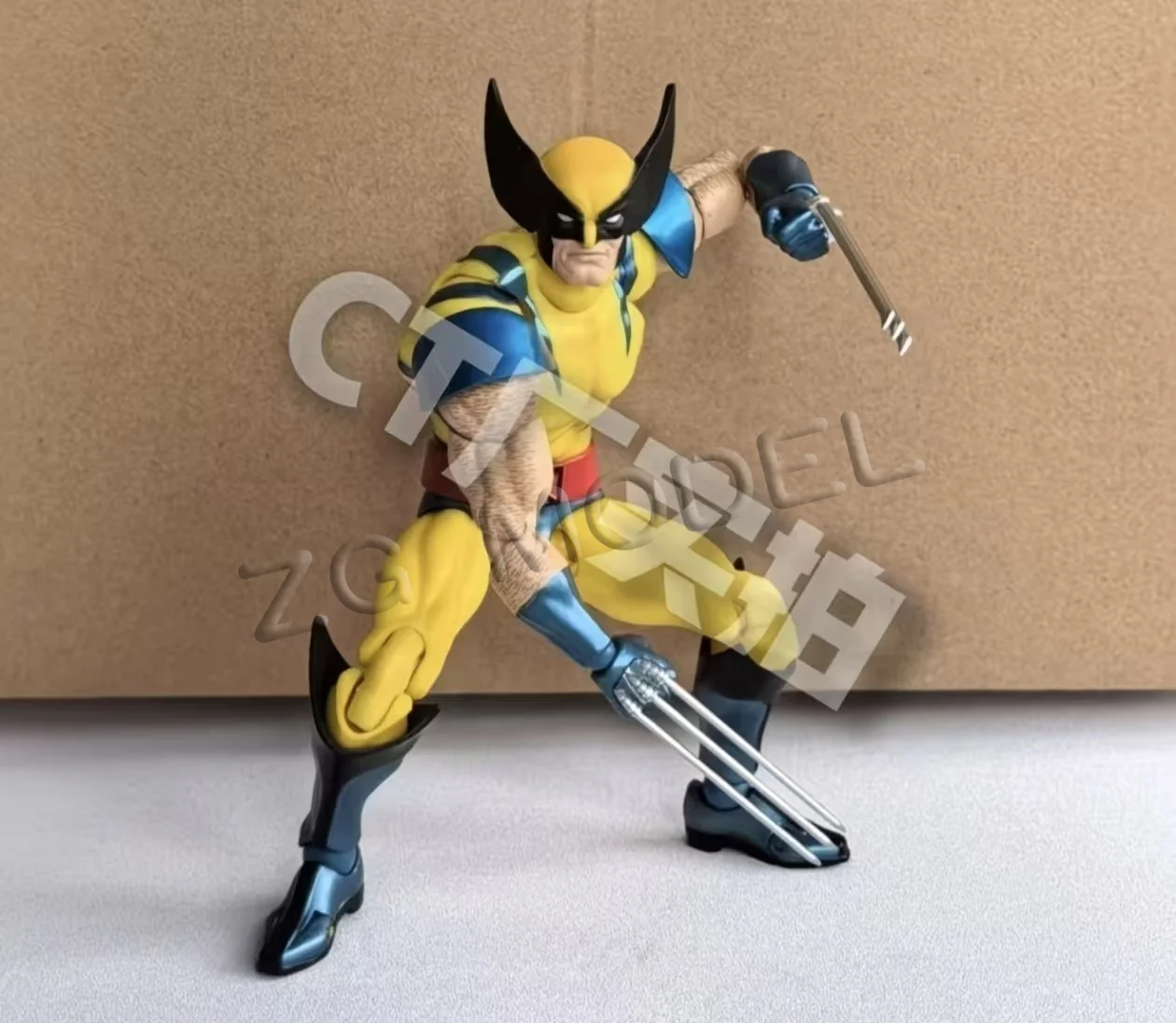 Фото Оригинальные фигурки Ct Toys: Вулкан (Wolverine) и Дэдпул (Deadpool) Mafex 096, фигурка Mafex 138 X, мужская комическая версия, коллекционная статуэтка. №4