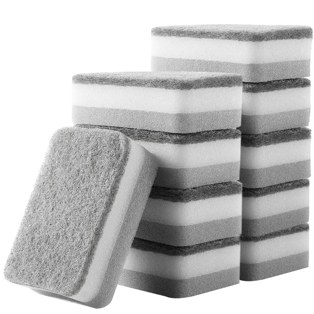 

10Pcs Washing Dishes Cleaning Sponges Non-scratch Non-scratch Dish Kitchen Sponge Scrubbing Sponges Dish Sponge for Kitchen