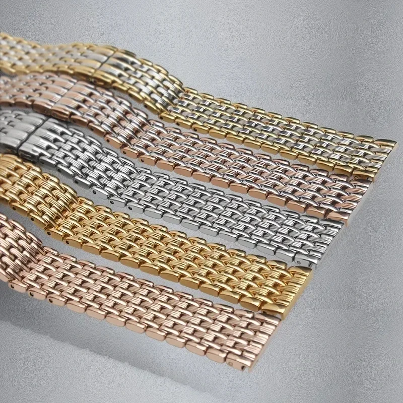 Ремешок для часов из нержавеющей стали OB DW Longines L4 удобный в ношении ремешок с