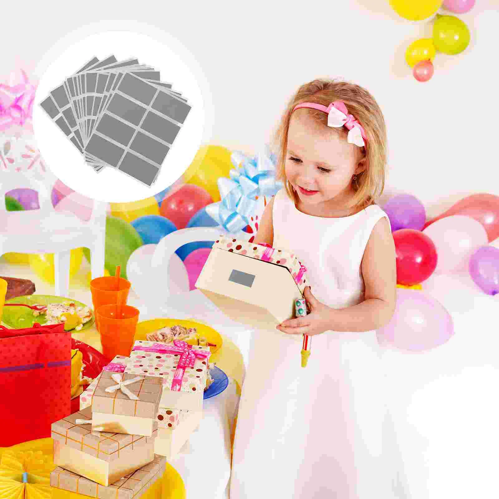

Scratch Off Diy Label Stickerscards Partypaper Toy Birthdaykids Crafts Set Adhesive Lottery Prizes Note Labels Notes Ticket Own