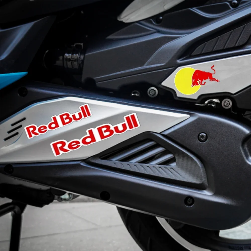 ReddBulld Большая Наклейка 2024 Модный Мотоциклетный Шлем На Бак Авто Компьютер