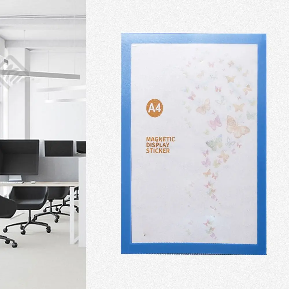 Магнитная Фоторамка A3 A4 8 5x11 дюймов самоклеящаяся настенная магнитная доска для
