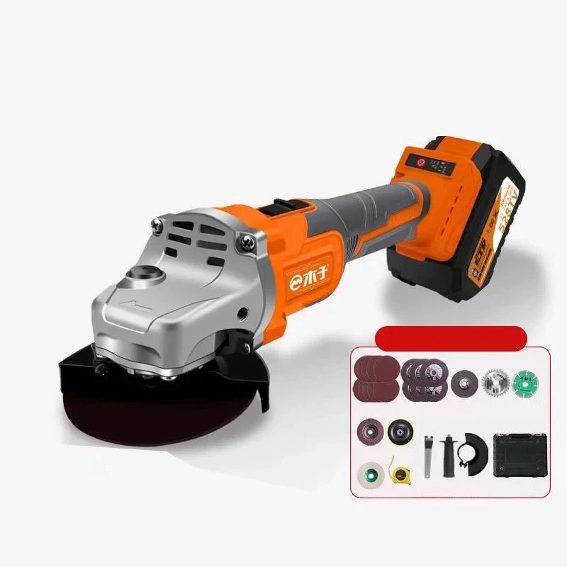 

2023 New Grinding machine lithium battery Polishing grinder cutting machine angle grinder metal tin sign