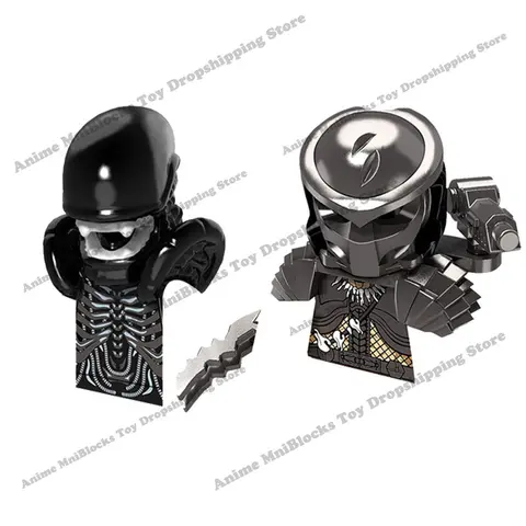 Lego predator vs alien AliExpress