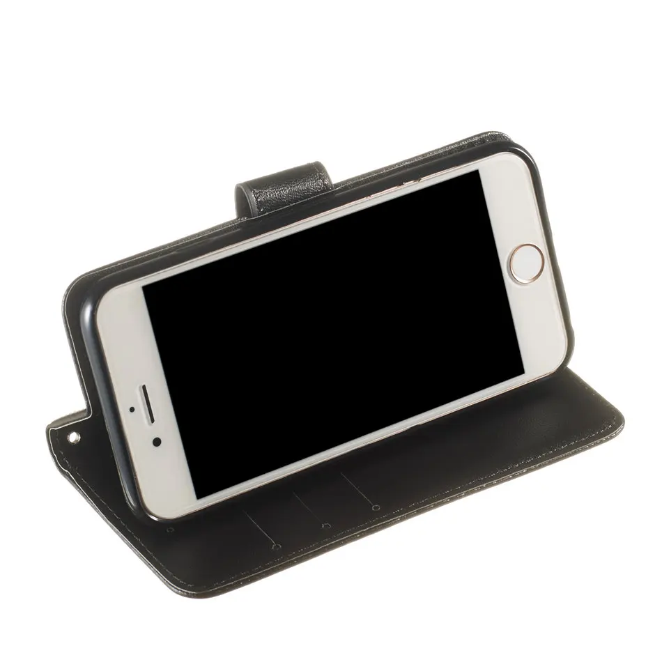 solid color mobile phone case for motorola moto g5s g6 g7 plus power pu wallet leather etui new e01d free global shipping