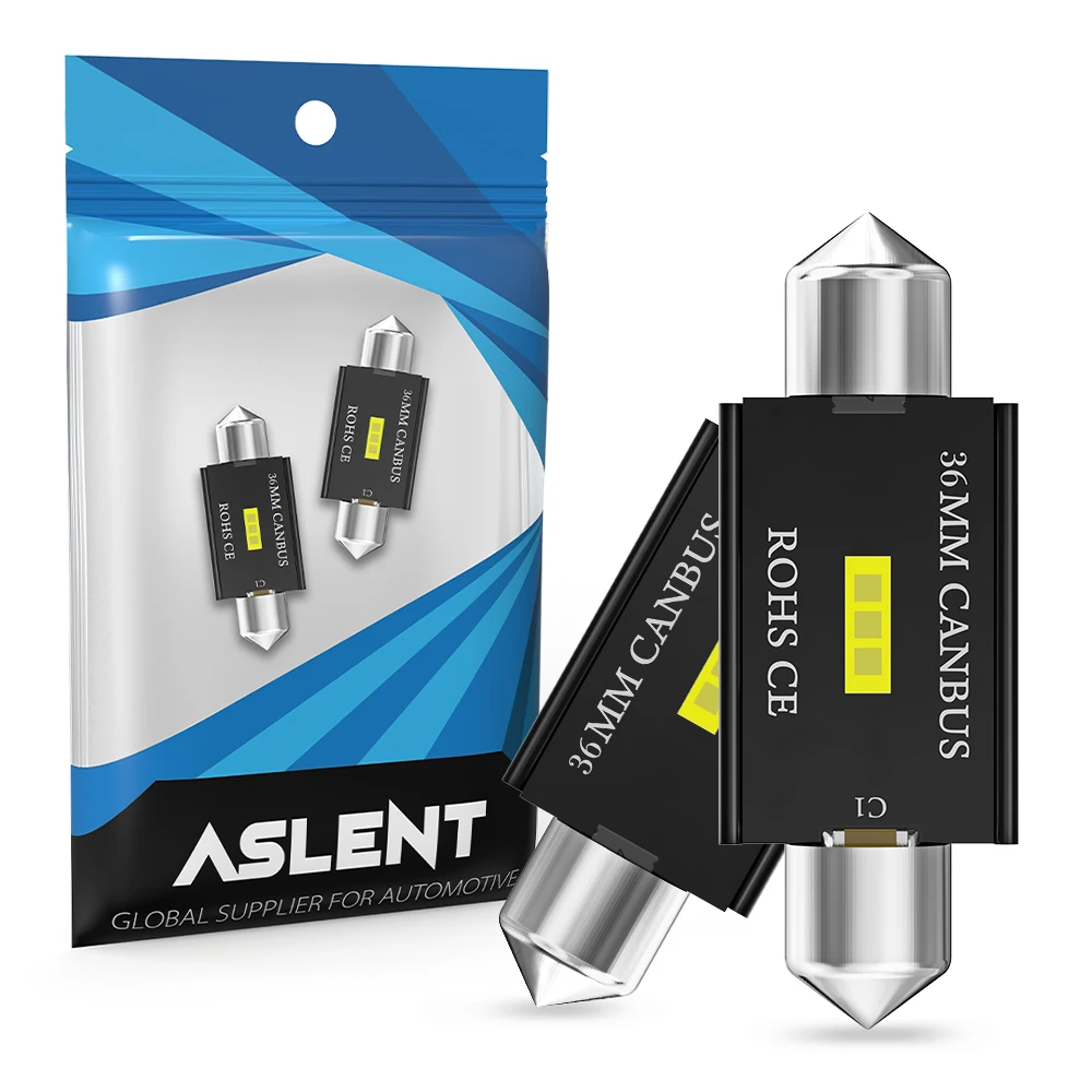 

2 шт., автомобильные лампы CSP 1860 C5W, 31 мм, 36 мм, 39 мм, 41 мм