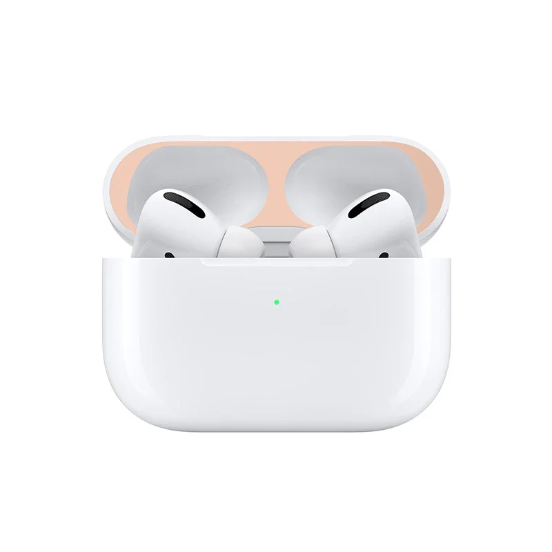 

Stickers Protective Dust-proof Scratchproof Sticker For AirPods 1 2 3 Pro Dust Guard Earphone Film For Apple AirPods 2 1 3 Cover