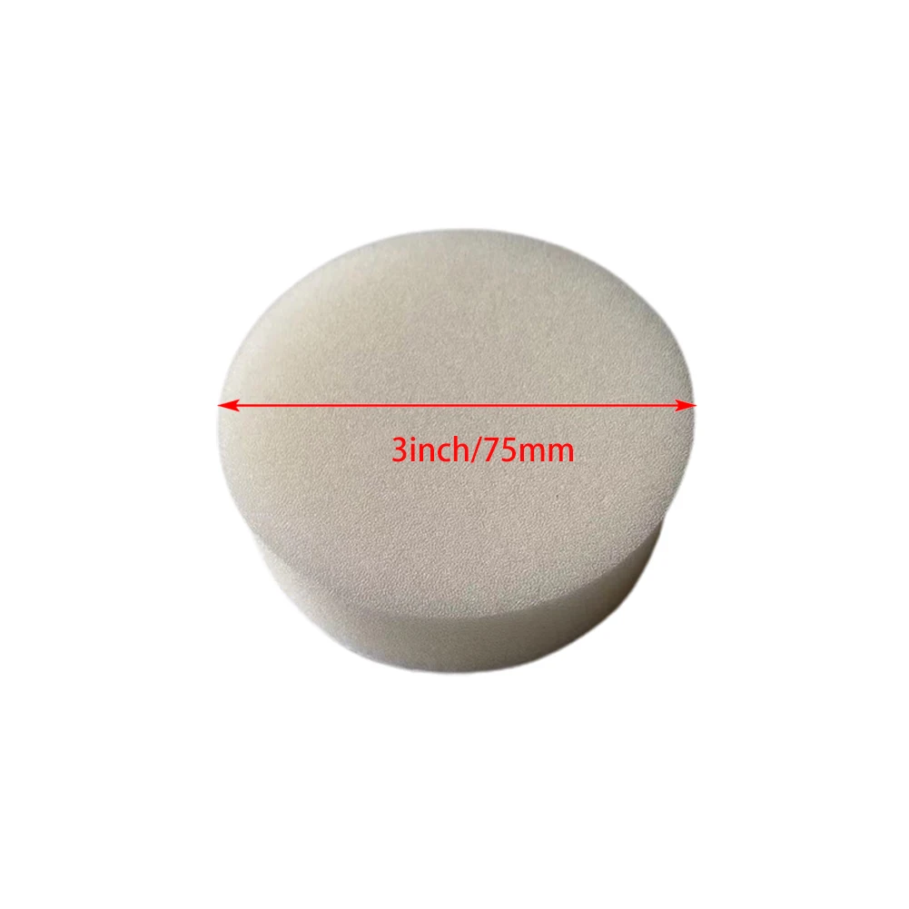 

50Pcs 3 Inch 75mm Sponge Buffing Pads Cutting Sponge Pads Kit For Car Buffer Polisher Compounding And Waxing Car Washer Access