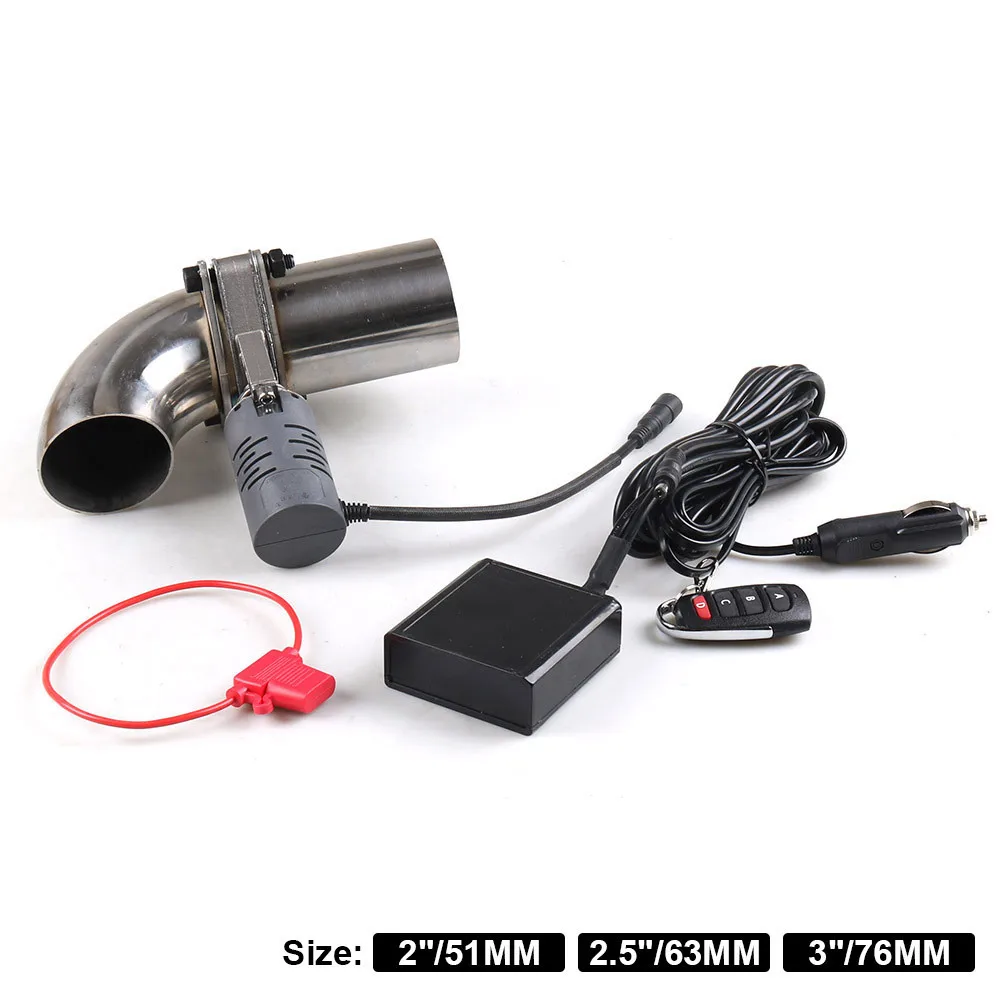 

2 inch Exhaust Control E-Cut Out Electric Cutout Pipe With Remote Kit