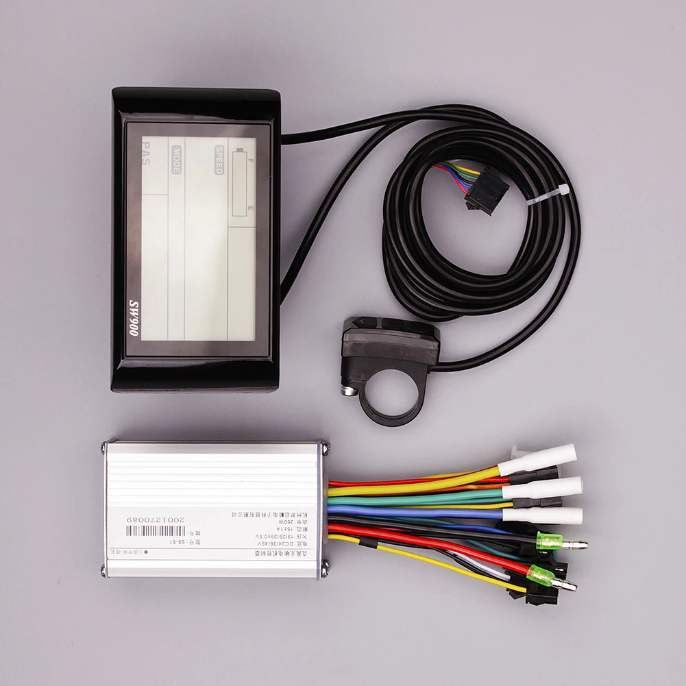 

24/36/48V 250/350W CSC Ebike Dual Mode Controller And SW900 Ebike Display For MTB/Fat Electric Bike Parts Accessories