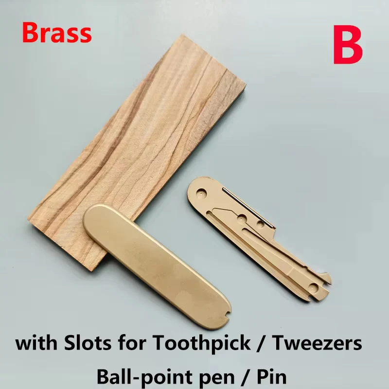 Латунные рукоятки для ножей Victorinox 91 мм