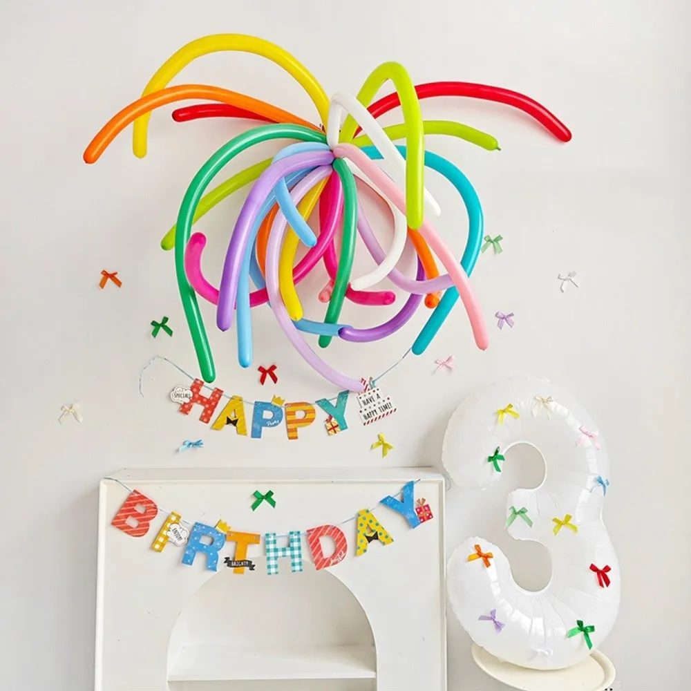 Баннер для вечеринки в честь Дня Рождения волшебный длинный воздушный шар номер 1