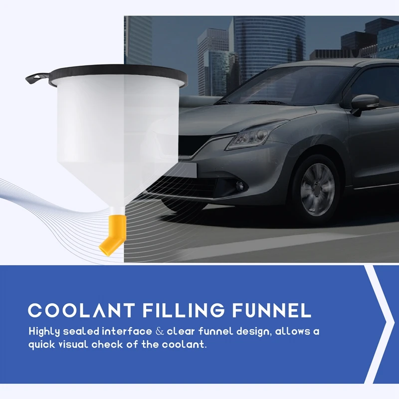 15 шт./компл. комплект воронки для заправки охлаждающей жидкости радиатора