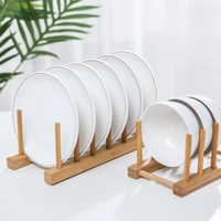 kitchen detachable wooden drainer rack stand rack dish lid drain holder storage organizer domestic drying cups display shelf