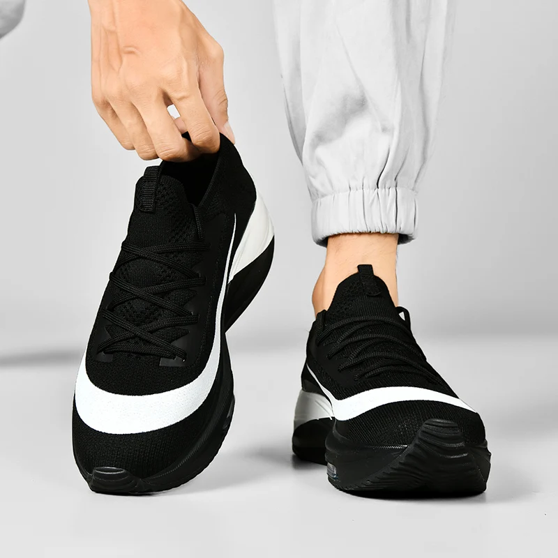 2024 новые модные мужские кроссовки сверхлегкие на воздушной подушке повседневная