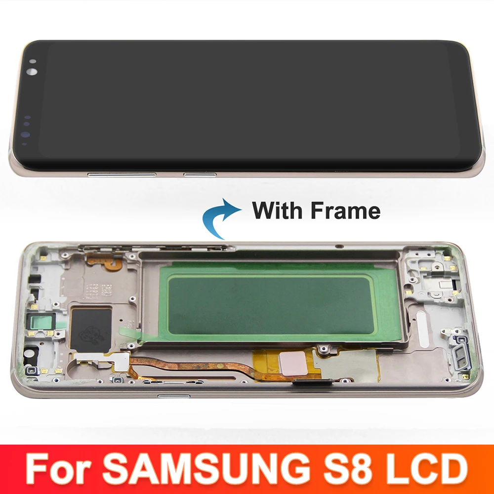 Супер качество OLED для Samsung Galaxy S8 G950 G950F ЖК-дисплей дигитайзер сенсорного экрана с