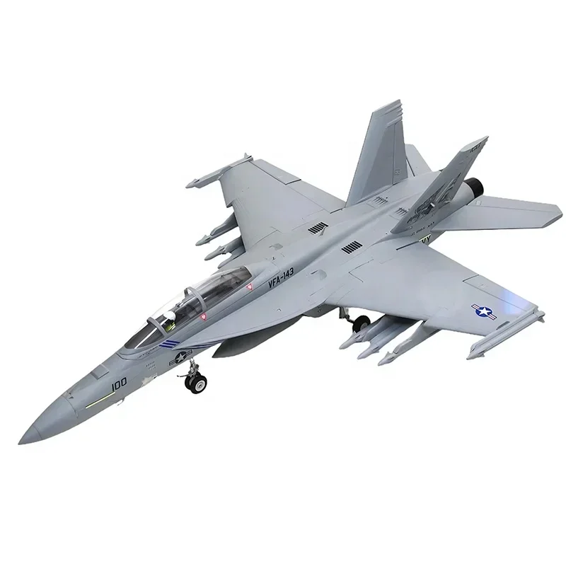 FMS EDF Jet 70 мм F-18F Super Hornet V2 PNP RC Fighter Высокая детализация CNC Gear KV1900 бесщеточный