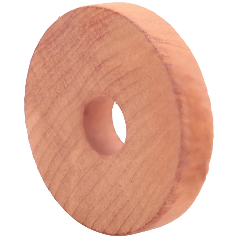 50 упаковок кедровых колец для одежды ароматические кедровые блоки шкафов и