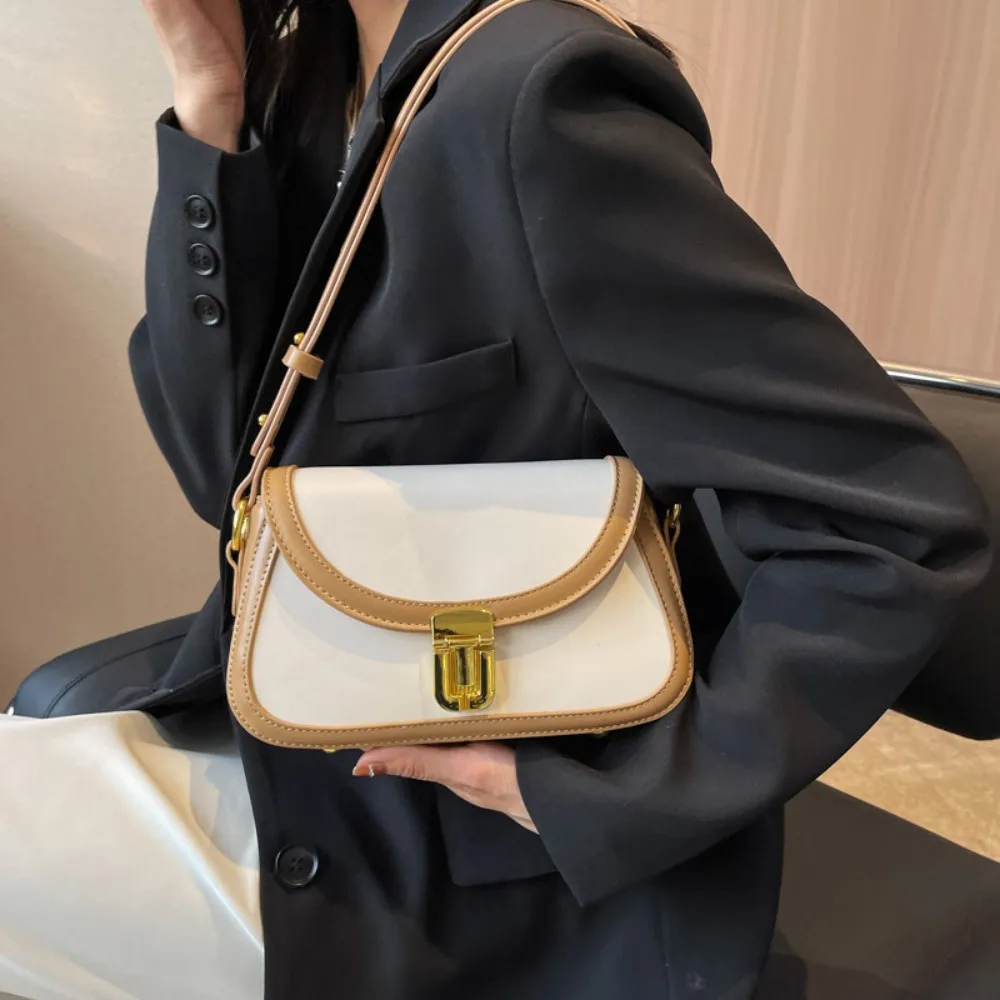 

Baobao Women's 2023 New Single Shoulder Crossbody Bag Designed by Senior Designer Saddle Underarm Bag Fashion Simple Versatile