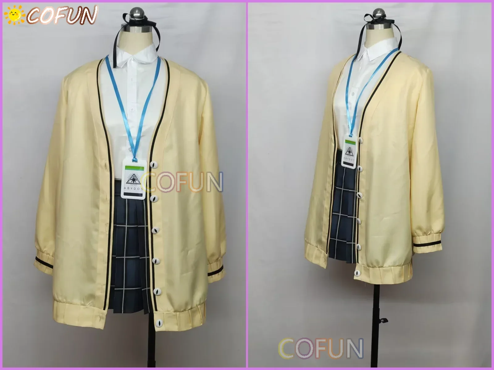 RealCos Blue Archive Izayoi Nonomi Косплей Костюм Cos Game Аниме Вечеринка Униформа Хэллоуин Играть