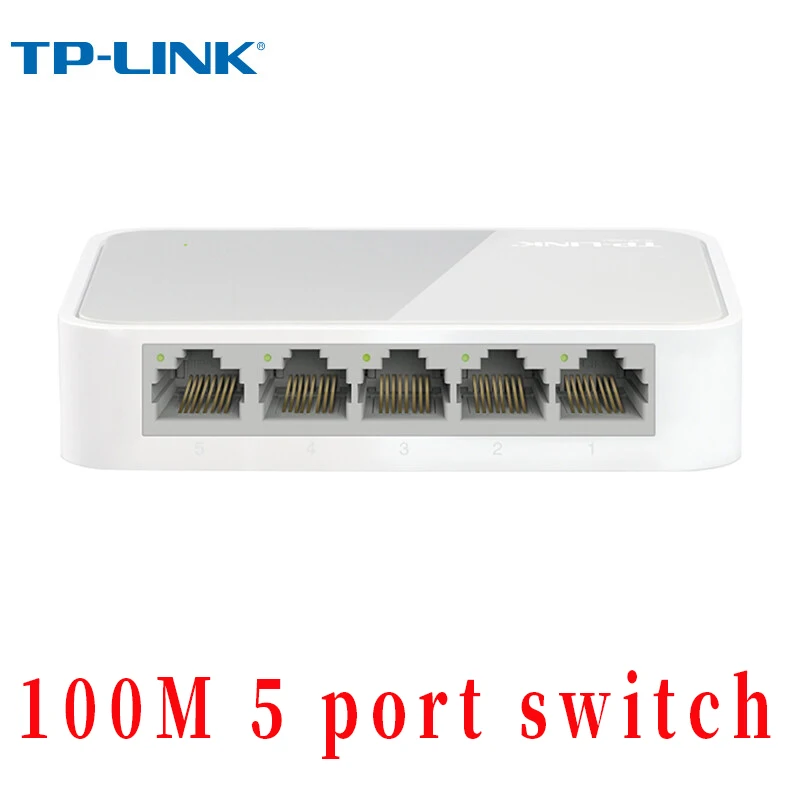 

TP-LINK 5 порт 10/100 Мбит/с, быстрое переключение, TL-SF1005 + сетевой переключатель SOHO, переключатель tp