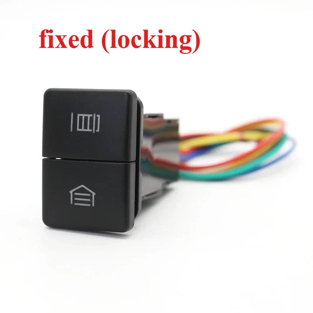 Автомобильная Передняя и задняя противотуманная проекция, забор, ворота, кнопка переключения гаража с проводом для Toyota Camry Corolla Prius PRADO, двойная кнопка