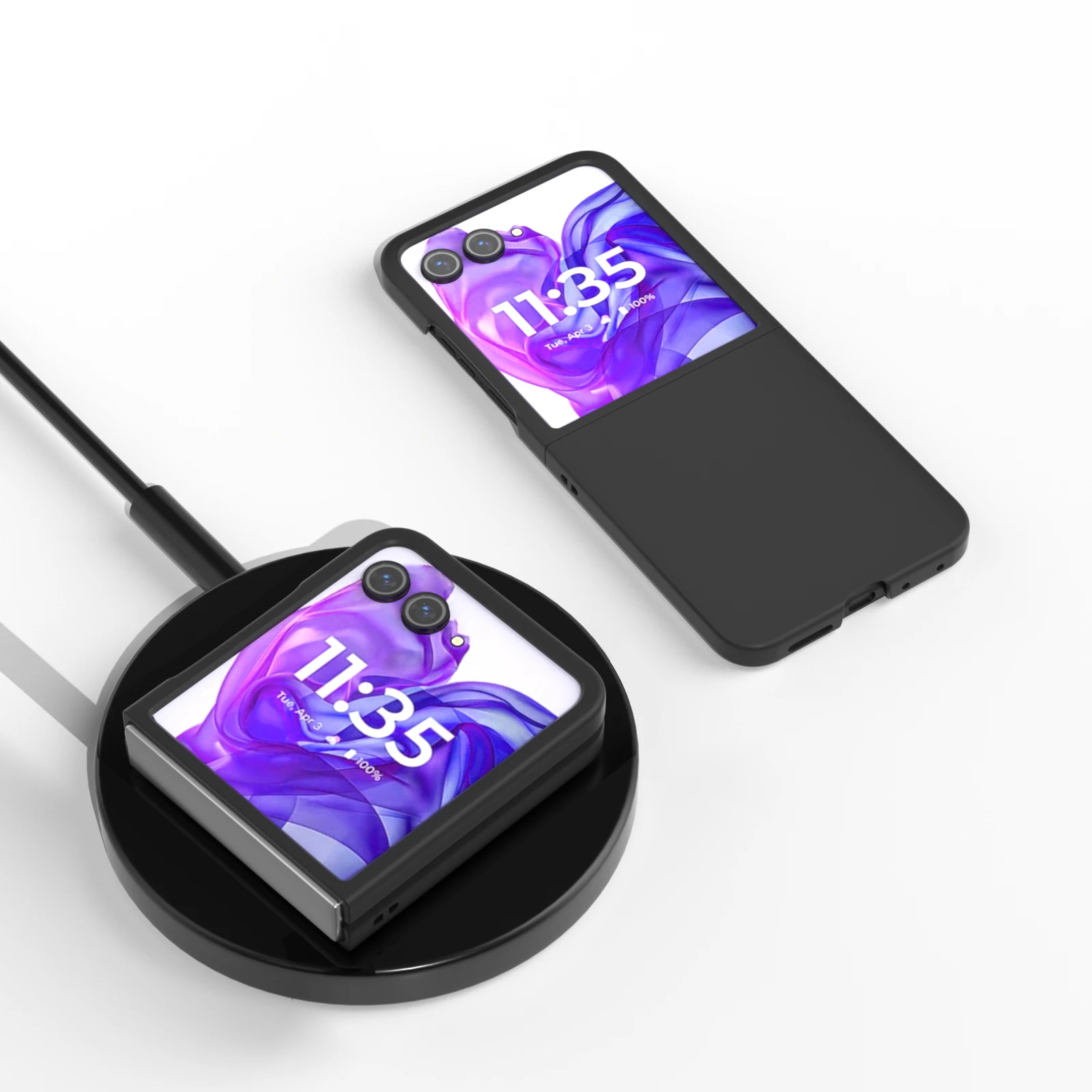 Ультратонкий Жесткий Чехол Для MOTO Razr 40 Ultra 50 матовый складной защитный чехол