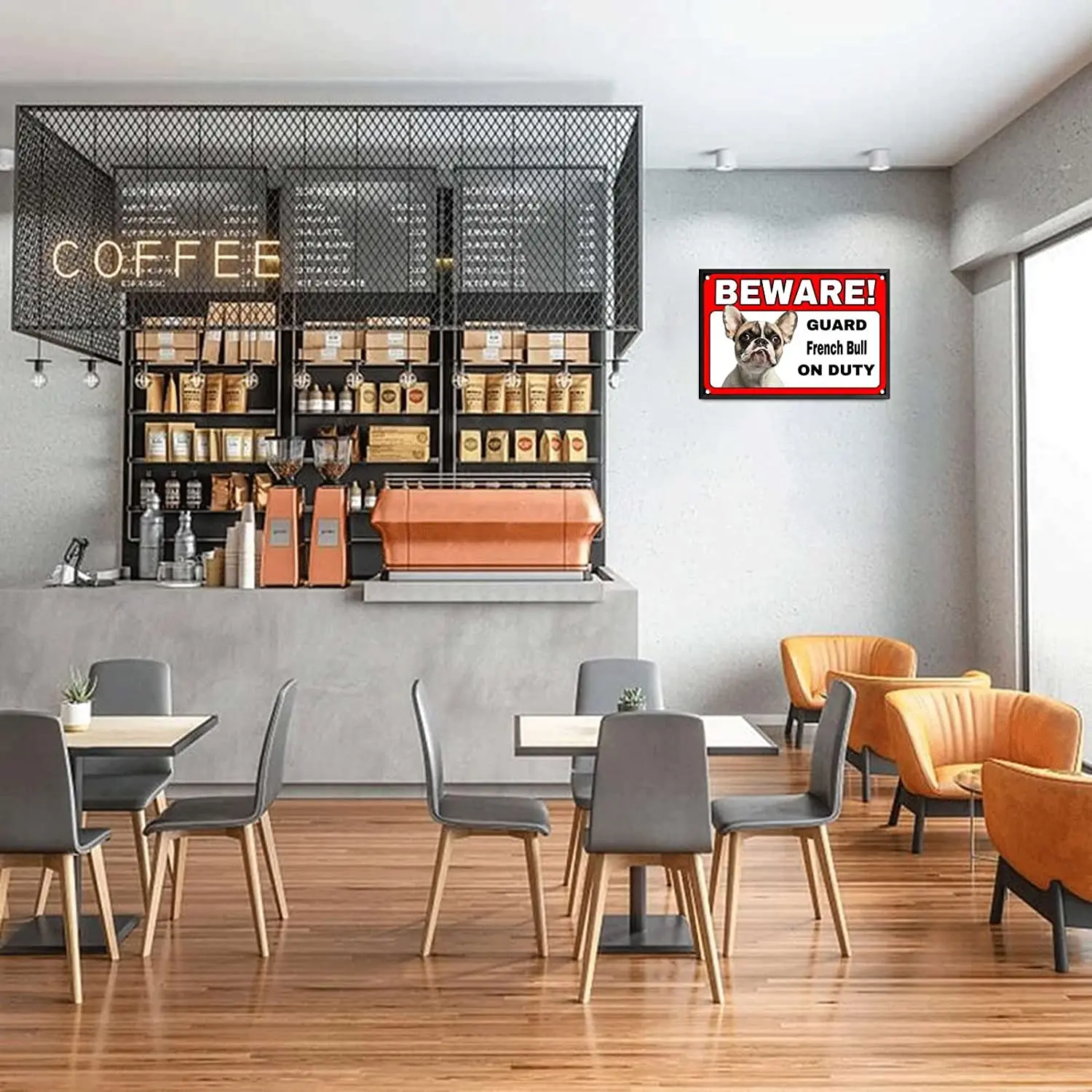 Жестяной винтажный металлический знак для собаки защитный жестяной с