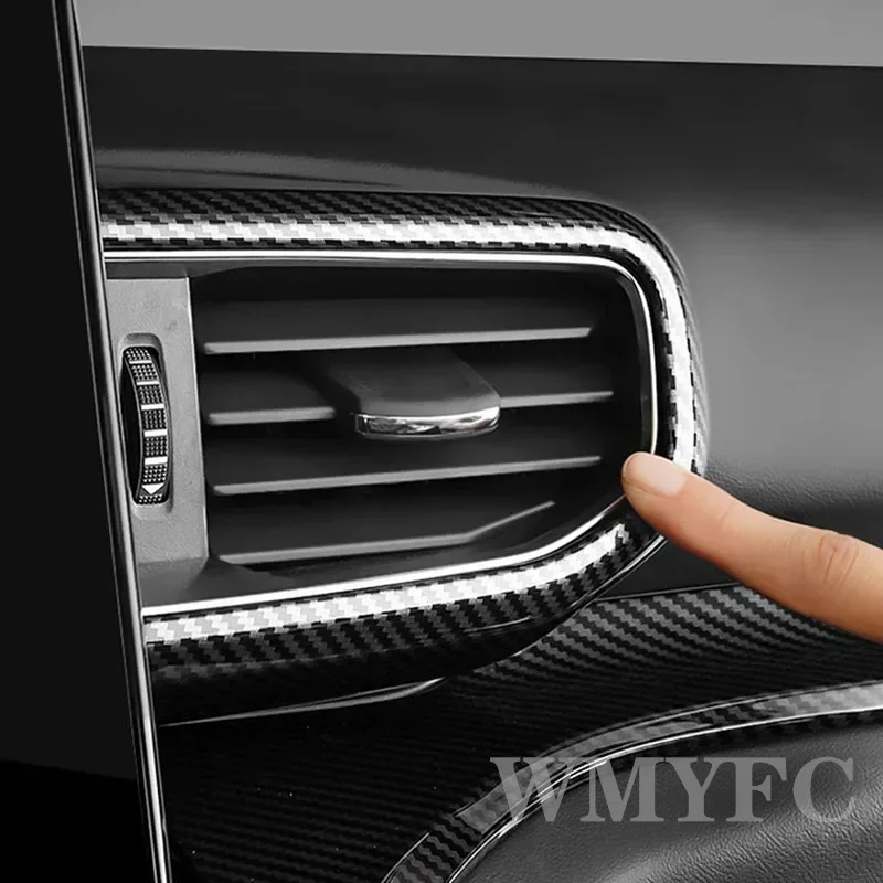 ЛГД! Средняя консоль боковое вентиляционное отверстие кондиционера рамка