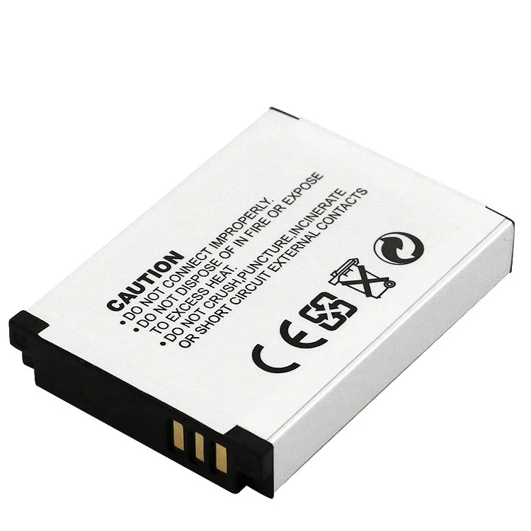 Фото Аккумулятор SLB-10A 1400 мАч, перезаряжаемые батареи для камер Samsung SL102, SL202, SL420, SL620, SL820, HZ10W, HZ15W, L100, L110, L200, L210 №5