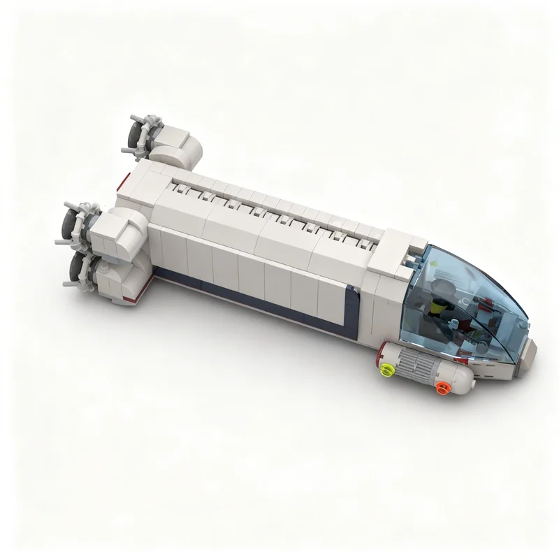 Фото 3716 деталей MOC Creator Pleasure Haven Space Station - модель для сборки из строительных блоков для взрослых, рождественский подарок, подарок на день рождения, конструктор. №2