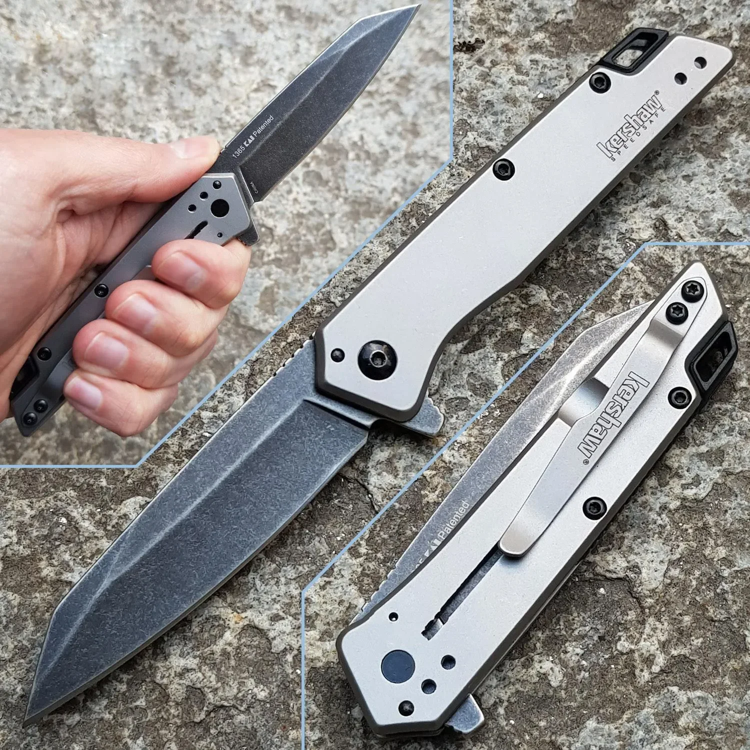 

Kershaw Misdirect 1365 Assisted Folding Pocket Knife 8Cr13Mov Blade Aluminium Alloy Handle Outdoor Tactical Survival EDC Knives