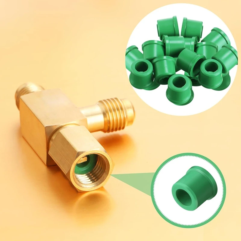 36 шт. R134a 1/4 дюйма комплект прокладок для зарядного шланга аксессуары сердечника