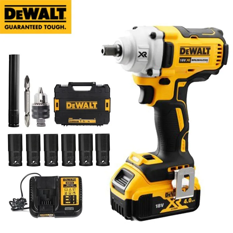 

Гайковерт DEWALT ударный Аккумуляторный с бесщеточным двигателем и литиевой батареей, 1/2 дюйма