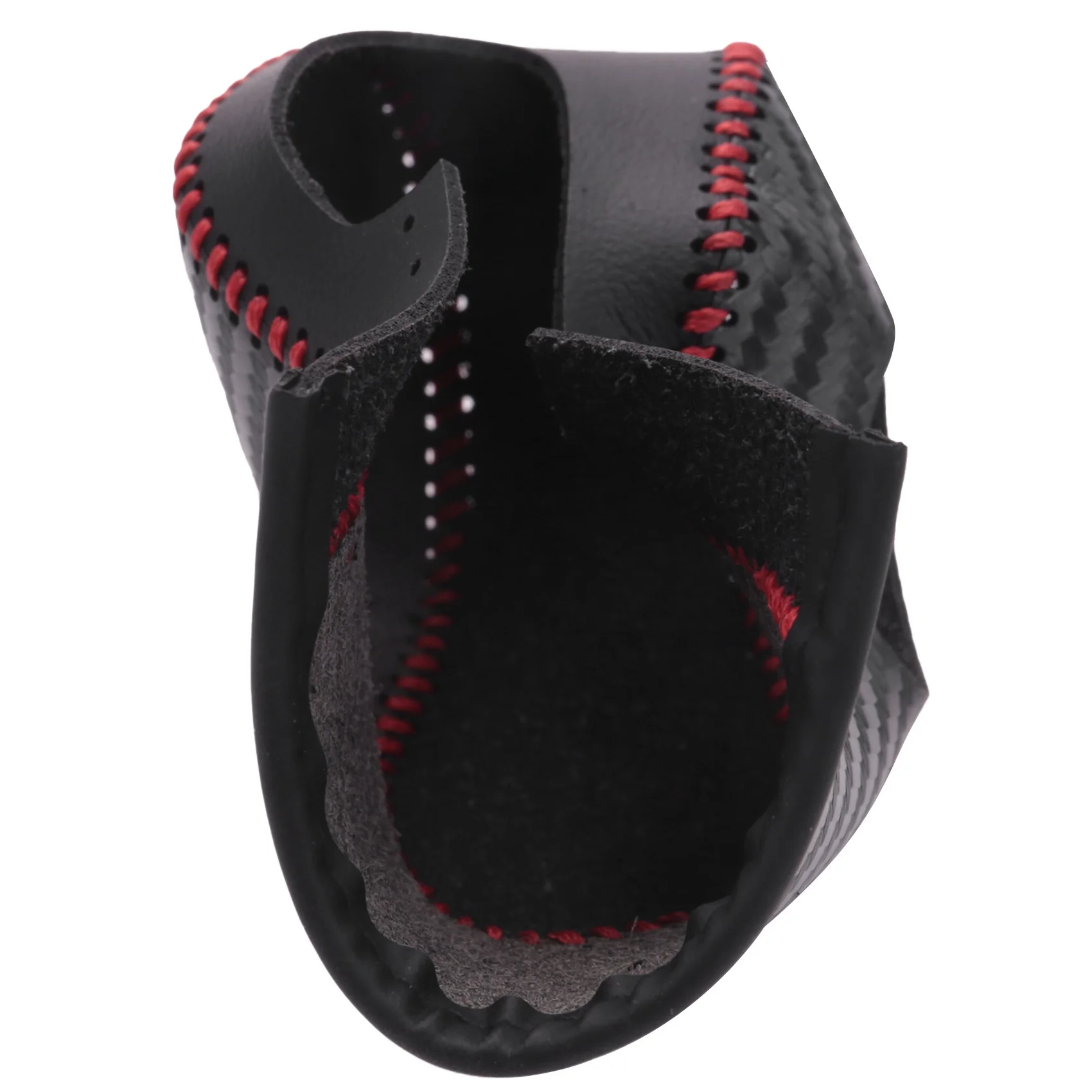 Автомобиль PU Carbon Look Red чехол для рычага переключения передач Ford EcoSport Escape / Fusion /C-Max