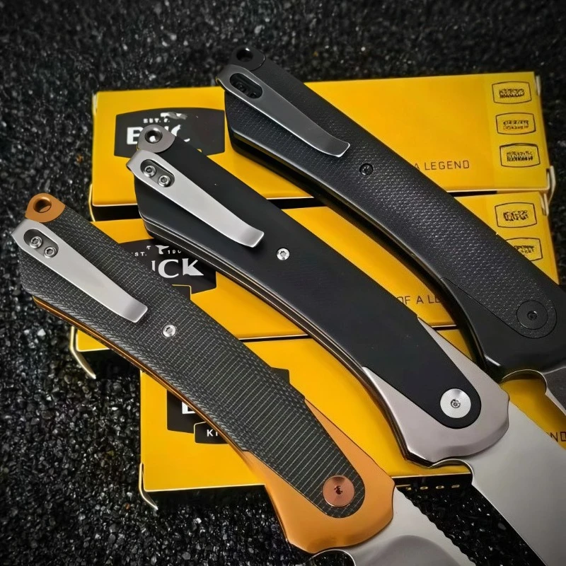 Фото Новый складной нож D2 с рукояткой G10, высокой твердостью, для кемпинга, практичный, портативный, нож для фруктов, инструмент EDC. №4