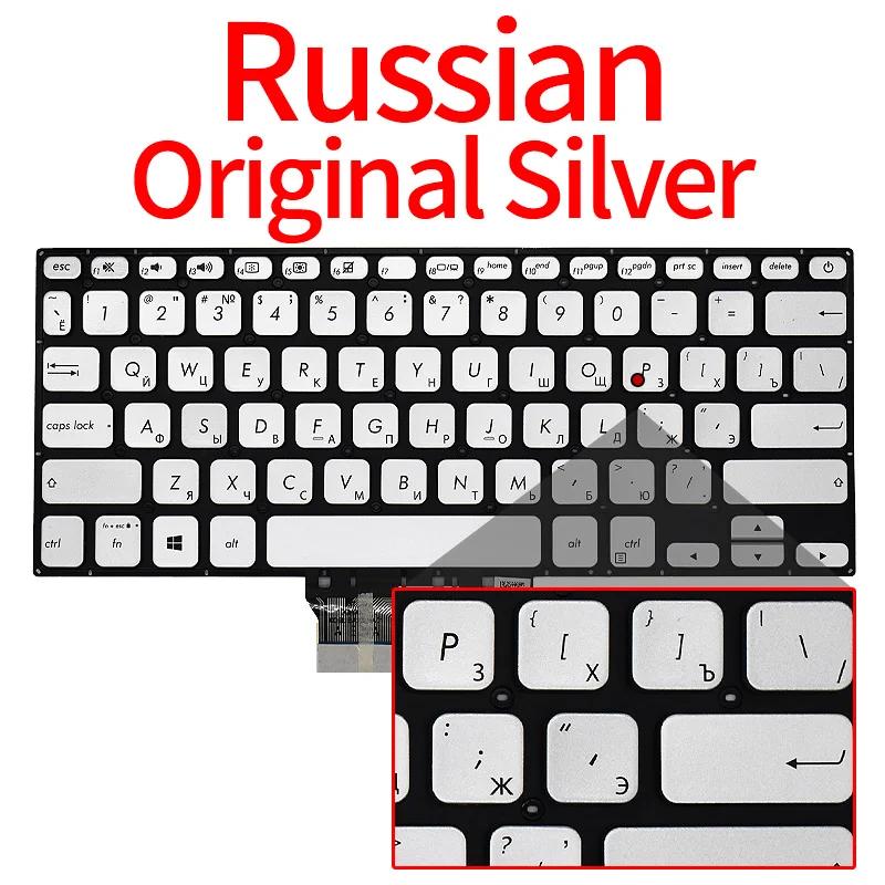 Оригинальная клавиатура для ноутбуков ASUS VivoBook S14 S430FA S430FN S430UA X430FA X430FN X430UA S4300UFNA (версии для СШАРоссии) (art.: 3920dca359000) - 3920dca359000