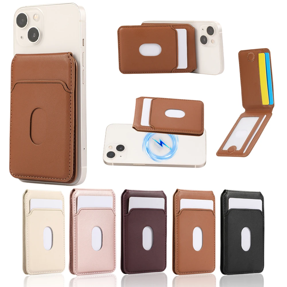 Складной Магнитный кожаный чехол-кошелек с отделением для карт для ...