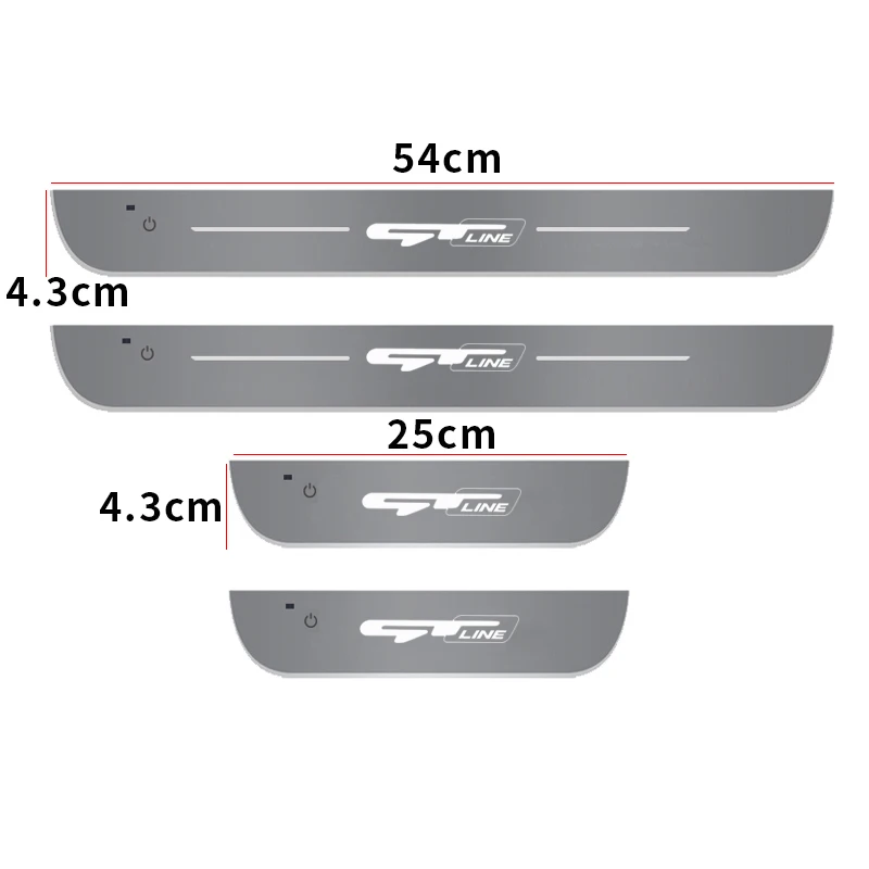 

Под заказ для KIA KN GT LINE KX5 Stinger Sportage K5 RIO morning, автомобильная фотолампа, приветственная педаль проектора, пороговое освещение