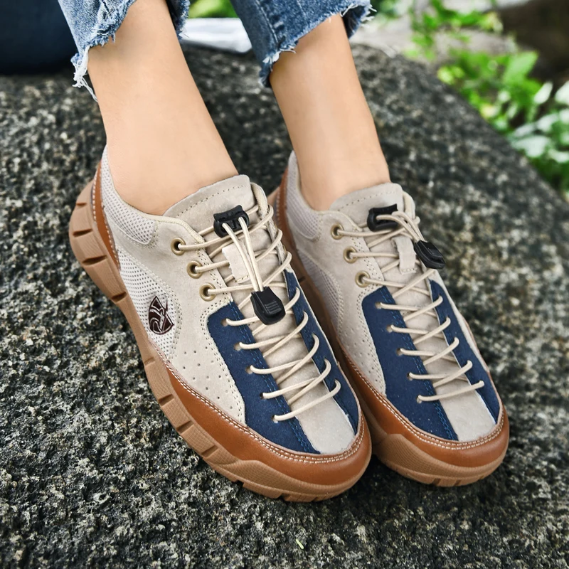 Unisex Outdoor Climbing Walking Shoes Women Breathable Comfortable Casual Sneakers Men's Trekking Climbing Walking Shoes