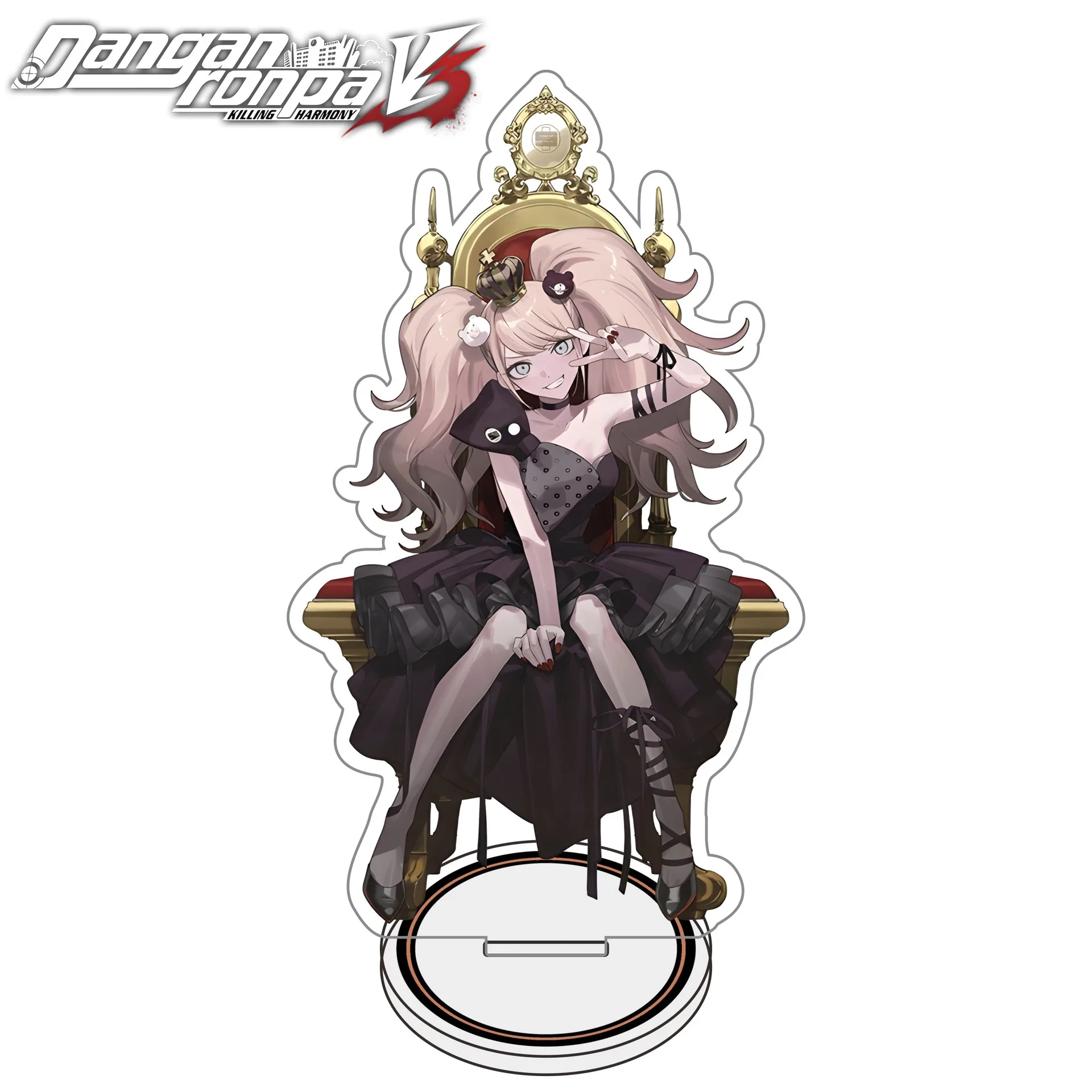 Акриловая мини-подставка 15 см по аниме Danganronpa, креативный настольный декор, брелок, украшение, подарок для друзей и девушек (art.: 3920dbde6ddaf) - 3920dbde6ddaf