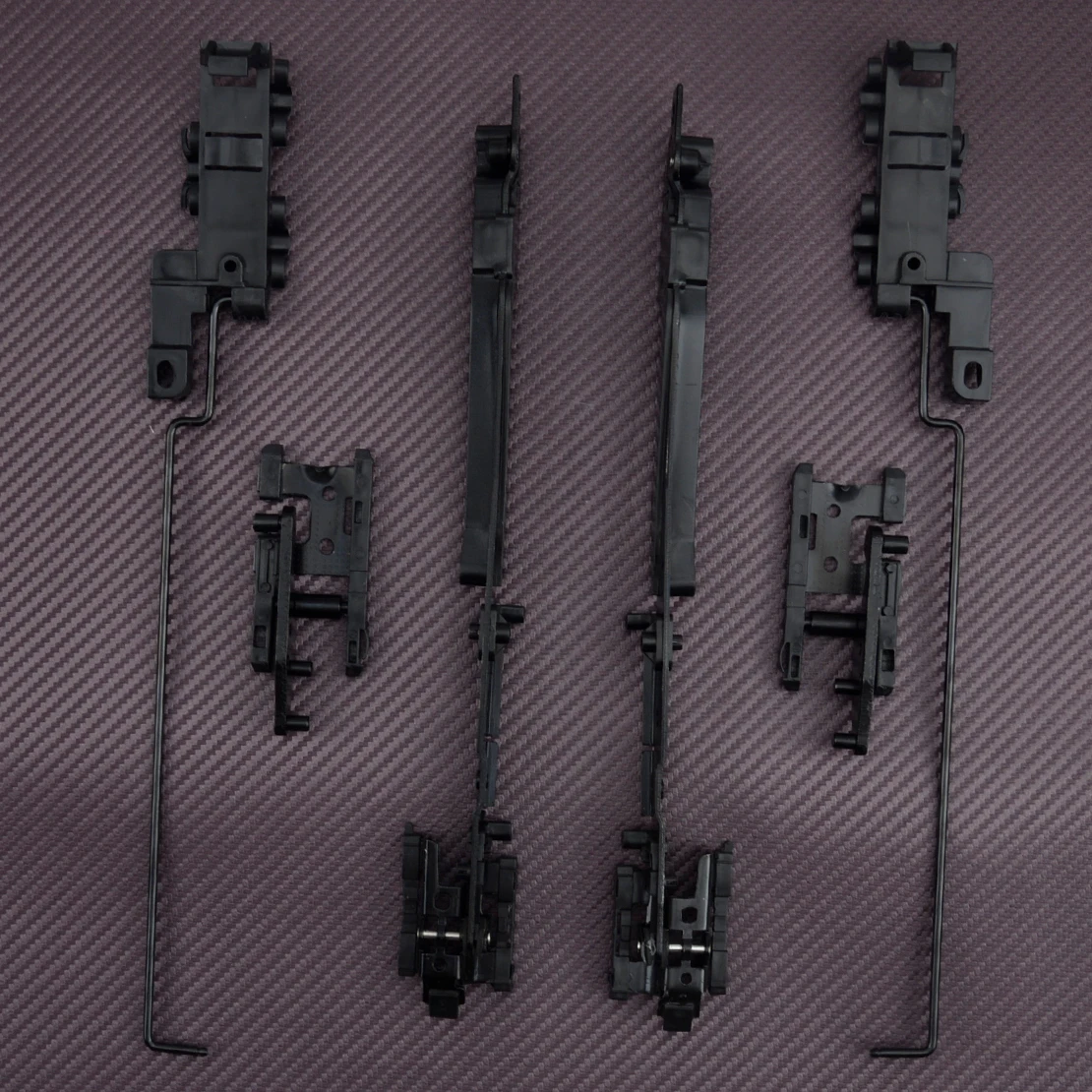 

Комплект для ремонта автомобильной дорожки из алюминиевого сплава, черный, подходит для Chevrolet Trailblazer GMC