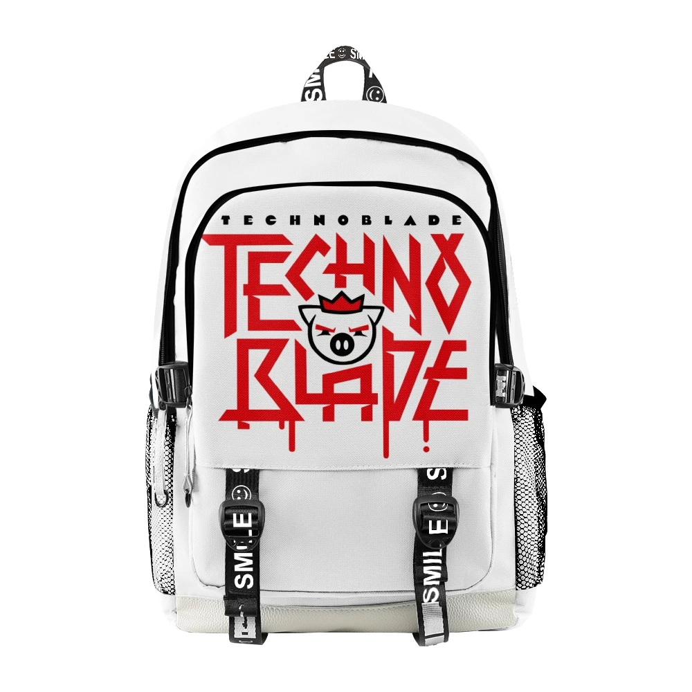 Technoblade Merch Backpack 2022 Casual Style School Bag Women Men Girls Boys Unisex Bag